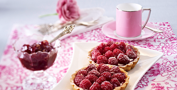 Raspberry tartlets