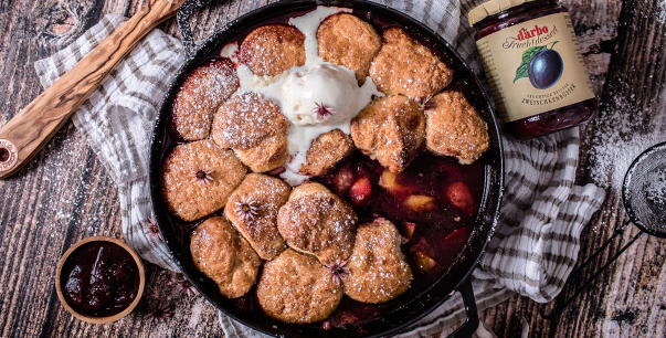 Zwetschken Zimt Cobbler