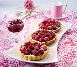 Raspberry tartlets