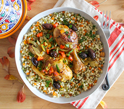 Healthy Moroccan Chicken & Apricot Tagine