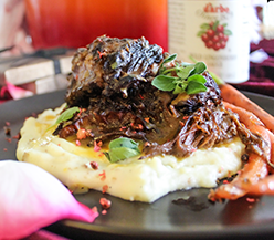 Red Wine & Lingonberry Braised Short Ribs